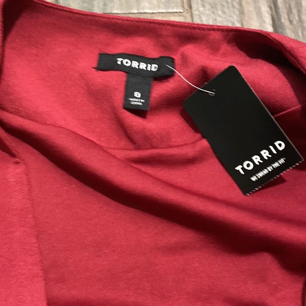 COPY - Torrid pink open cardigan blazer